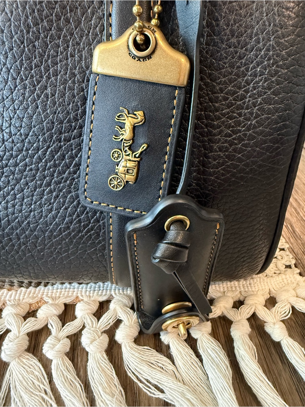 Coach Ruby Satchel 25 - black - Picture 3 of 14